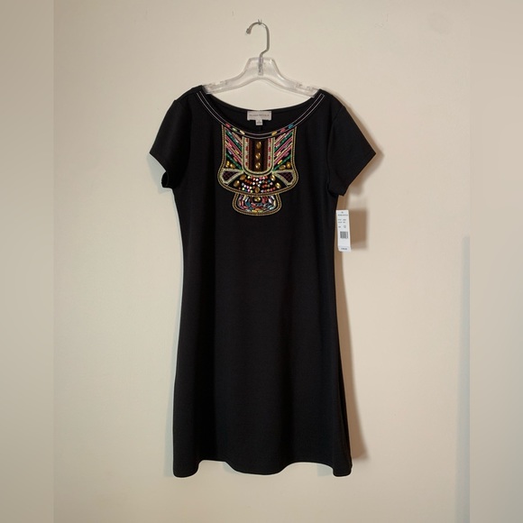 Ronni Nicole Dresses & Skirts - NWT! Ronnie Nicole Women’s Black Dress w/Beaded Accents ~ Sz 12